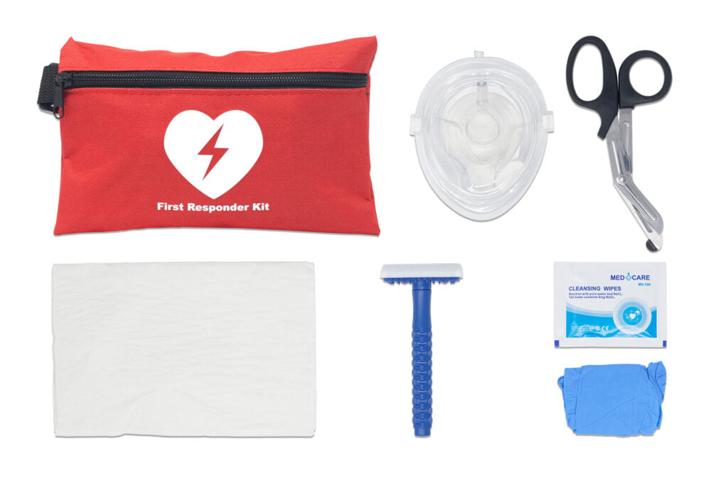 AED Responder Kit Red Contents