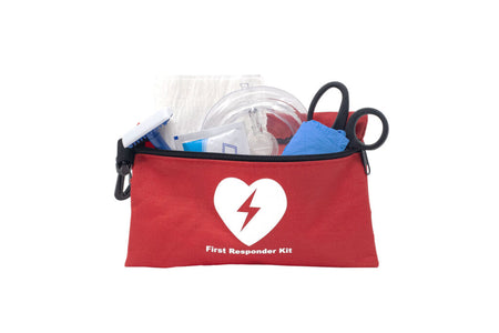 AED Responder Kit Red Open