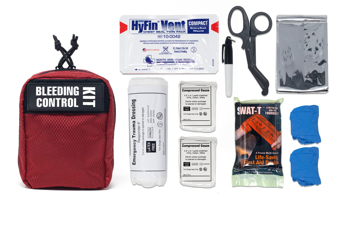 Bleeding Control Kit - Intermediate Contents Overview 