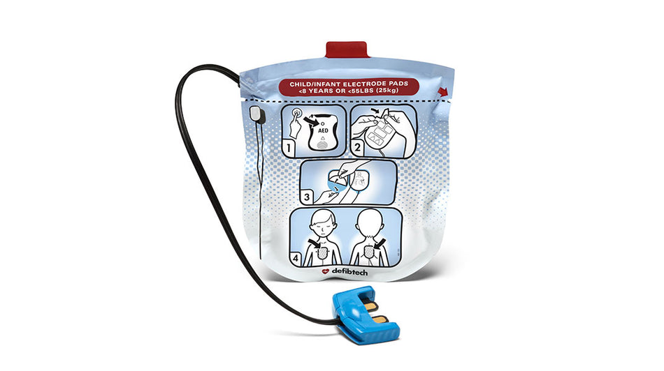 Defibtech Lifeline View AED Pediatric Pads