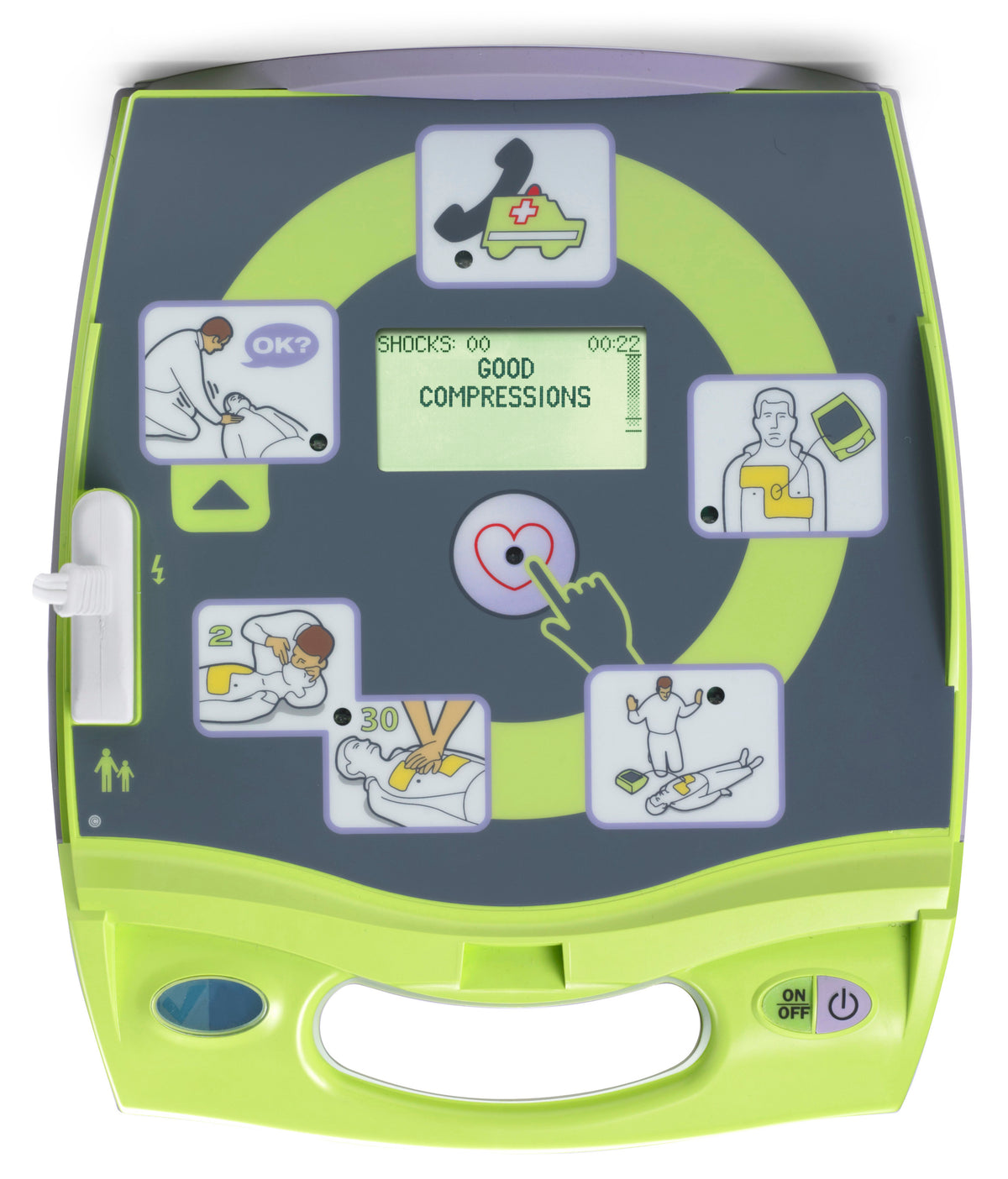 ZOLL AED Plus CPR Good Compressions 