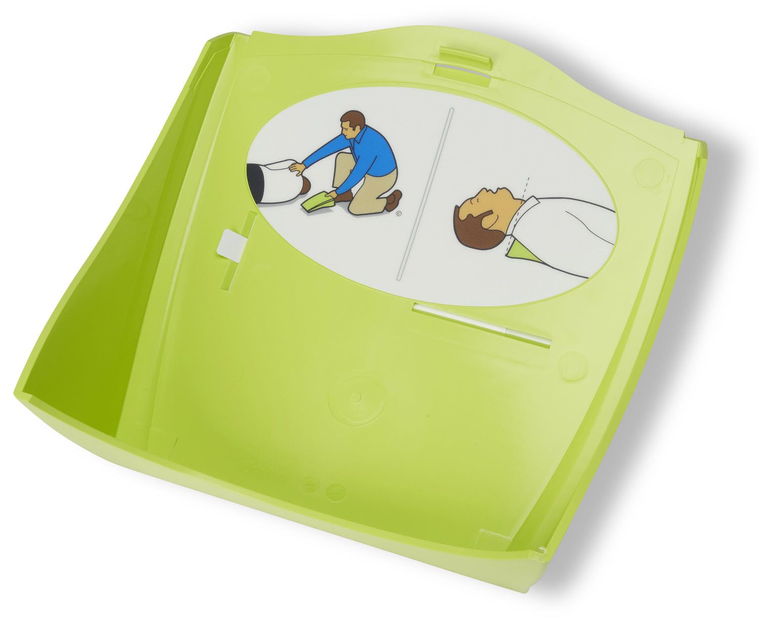 ZOLL AED Plus Graphical Cover inside View