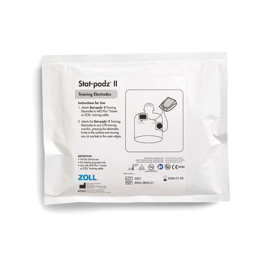 ZOLL Stat-Padz II Defibrillator Training Pads